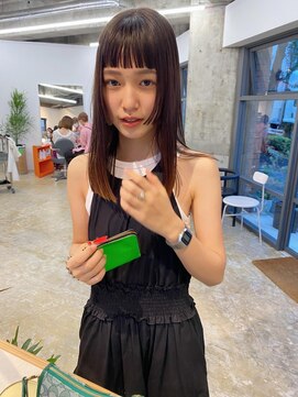 ユー(yew) 姫カットぷつっとセミロング