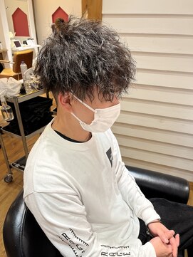 アヴァンス 天王寺店(AVANCE.) MEN'S HAIR 刈り上げ×ツイストスパイラル
