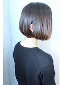 《knit銀座》大人可愛い20代30代40代ショートボブ丸み前下がり