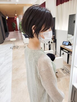 コーゾーギンザ 上野御徒町店(KOZO GINZA) 30代40代/横顔美人丸みショートボブ