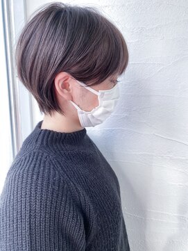 ムーンジェジェ(moon jeje) 春オススメ♪耳かけ丸みショートby柴立吉之助