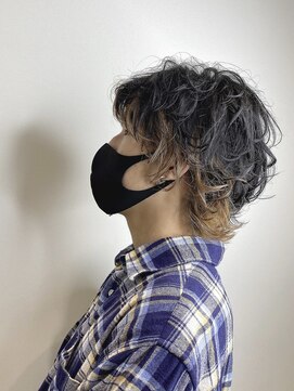 ゴウトゥデイ 名古屋店(GO TODAY) 無造作ニュアンススパイラルパーマ×マッシュウルフ