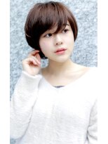 ラフィスヘアートゥルー 葛西店(La fith hair true)&nbsp;【La fith】ショコラブラウン×ショートボブスタイル
