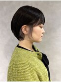 インナーカラー/ショートボブ/ショート/前髪カット/池袋