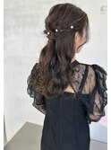 ◯ハーフアップアレンジ◯