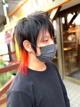 ヒカリ バイ イサミ 西川口(Hikari by ISAMI) 韓国マッシュスペインカールスパイキーショート〈理容室〉西川口