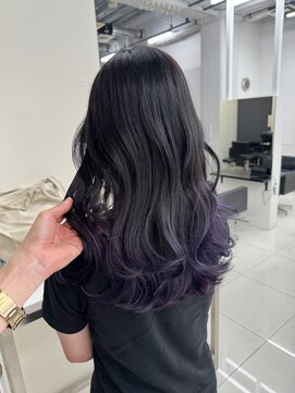 アライブ ハラジュク(ALIVE harajuku) グラデーションカラーバレイヤージュインナーカラー　ryota