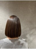 ツヤ感重視！ノーブルボブ