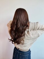 トップヘアーヒルズ 安城(TOP HAIR HILLS)&nbsp;ツヤ感透明感トレンドブラウンカラー/20代/30代