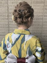 【 着付け 】浴衣着付け+ヘアセット