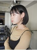 ミディアムロング顔周りレイヤーおくれ毛前髪万代新潟