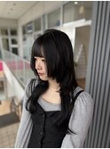 ウルフカット#髪質改善#髪質改善カラー#前髪#韓国
