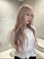 ペレ アネックス 大阪梅田茶屋町店(PELE ANNEX)&nbsp;ホワイトグレージュ/デジタルパーマ/チェリーブラウン/梅田