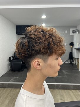 スウェル 津田沼店(Swell) もこもこスペインカール[津田沼駅/Men's/メンズカット/パーマ]