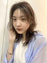 トリッカ 銀座(tricca)&nbsp;ナチュラルパーマ/ニュアンスレイヤー/ベージュカラー