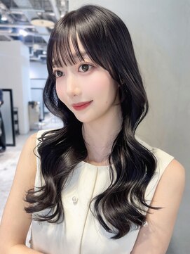 アルバム 池袋(ALBUM) 暗めカラー韓国ヘア顔周りレイヤーグレージュ_F40865