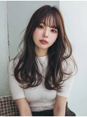 ゆるウェーブナチュラルミディ[伊丹駅/髪質改善/白髪染め]