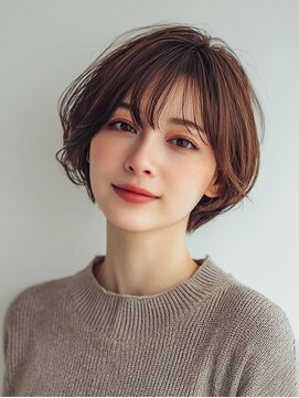 ロディーナコク 大口 新子安(rodina.coc) 黒髪カタログ/クラゲヘアー/オリーブグレー/大口子安新子安横浜