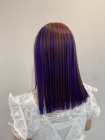 ルルバイアズール 草加店(LULU by azule)&nbsp;ツートンカラー，パープル，オレンジ【草加】