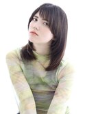 YUKI &nbsp;ツヤ髪　【ミディアムレイヤー】　20代30代40代50代