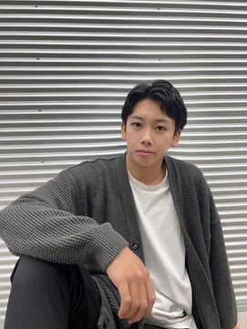 エント(ent) 短めセンターパート