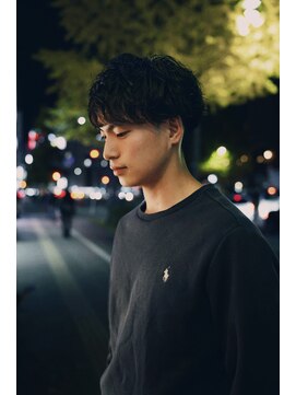 シャドウパーマ×マッシュ