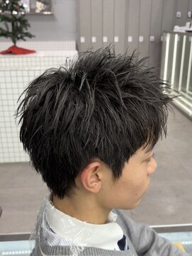 ゼストプール(ZEST POOL) 学校でも周りと差をつける束感ショート