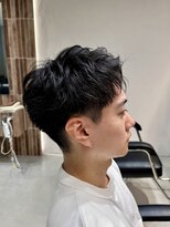 ファルベ(Farbe)&nbsp;フェザー/サーフカール/センターパート/波巻きツイスパ