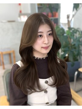 くびれヘア×顔周りカット/アリサ