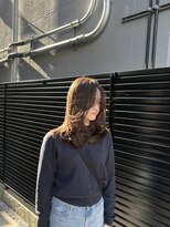 アオ ミナミアオヤマ(Ao. minami aoyama)&nbsp;似合わせレイヤー／顔周りレイヤー/レイヤー/ミディアムレイヤー