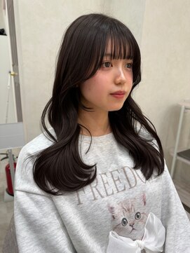 アグ ヘアー レア 神田店(Agu hair lea) ロングレイヤー×顔周りのレイヤー