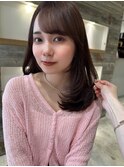 ワンカール ミディアムレイヤーカット【肥田亜沙美】