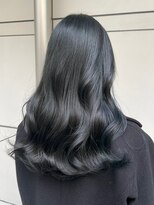 ティエラ 原宿 表参道(Tierra)&nbsp;【桑原圭太】イルミナカラーブリーチなしブルーブラック