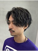 シャドウパーマツイストスパイラルパーマメンズパーマメンズヘア