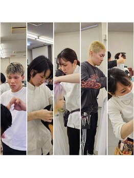 グランヘアートーキョー(Gran Hair TOKYO)の写真/【全国理容競技大会優勝！】トップクラスの技術力を誇るスタイリストの凄腕職人技カットを体感☆