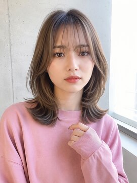 ノア 三宮店(NOA) 【NOA】白髪ぼかしハイライト透明感ベージュ