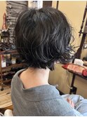 ニュアンスパーマ／ナチュラルパーマ／ショートパーマ