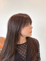シアン(cyan)&nbsp;【志免・粕屋】顔まわりカット×オリーブグレージュ