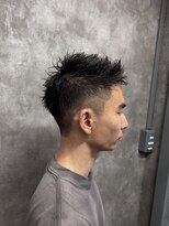 スピン 本八幡(SPIN) MEN’S HAIR/サーフカール/刈り上げセンターパート/本八幡