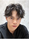 men's/メンズ/リバースセンターパート/メンズパーマ/池袋