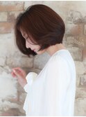 ビューティーシルエット大人のピンクアッシュボブ_15