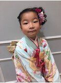 七五三  女の子着付 男の子着付