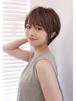 小顔大人ショート×艶髪ブラウン【瀧上丈司】