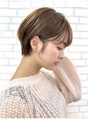 【ORO】美フォルムショート 益子[恵比寿美容室20代30代40代50代]