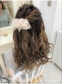 ねじりのダウンアレンジ