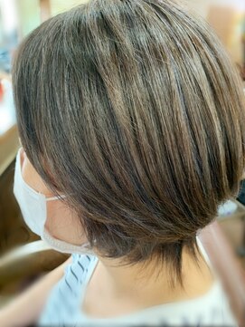 プレッソヘアー Presso hair ハイライトカラーで白髪染め卒業