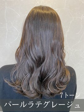 ジーナ 銀座(Zina) エアリーミディダークアッシュくすみカラー【Zina銀座】