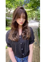 サードバイローラン(THiRD by ROULAND)&nbsp;【THiRD】ゆる巻きカーキグレージュ