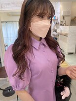 レンク(LENC)&nbsp;インナーカラー×インナーピンク×ブリーチなし