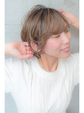 ヘアーアンドビューティストーリア 蒲田店(hair beauty STORIA) 【STORIA蒲田店】透けバング　ふわふわショート20代30代40代